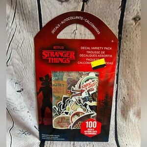 Stranger Things 100 pc Laptop Phone Decal Cool Sticker New in Pack‎ Set Netflix
